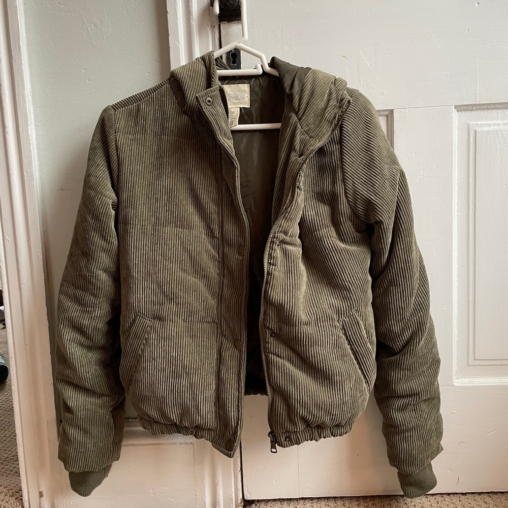 Women’s Corduroy Puffer Jacket - Tilly’s XS